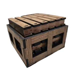 Pallet Coaster Set Opt1